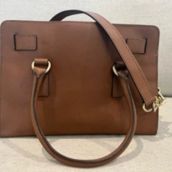 Michael Kors Hamilton Satchel - Camel - Picture 3 of 4